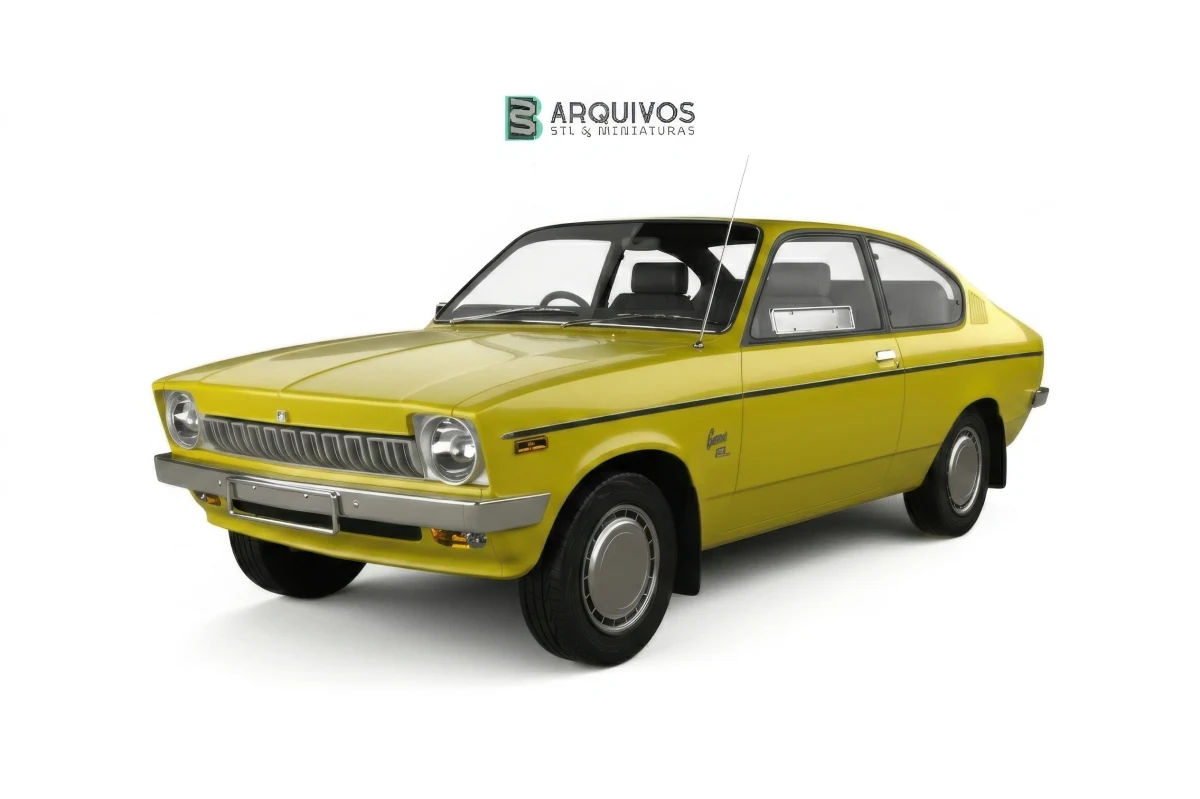 Modelo 3D STL - Holden Gemini coupe SL 1980